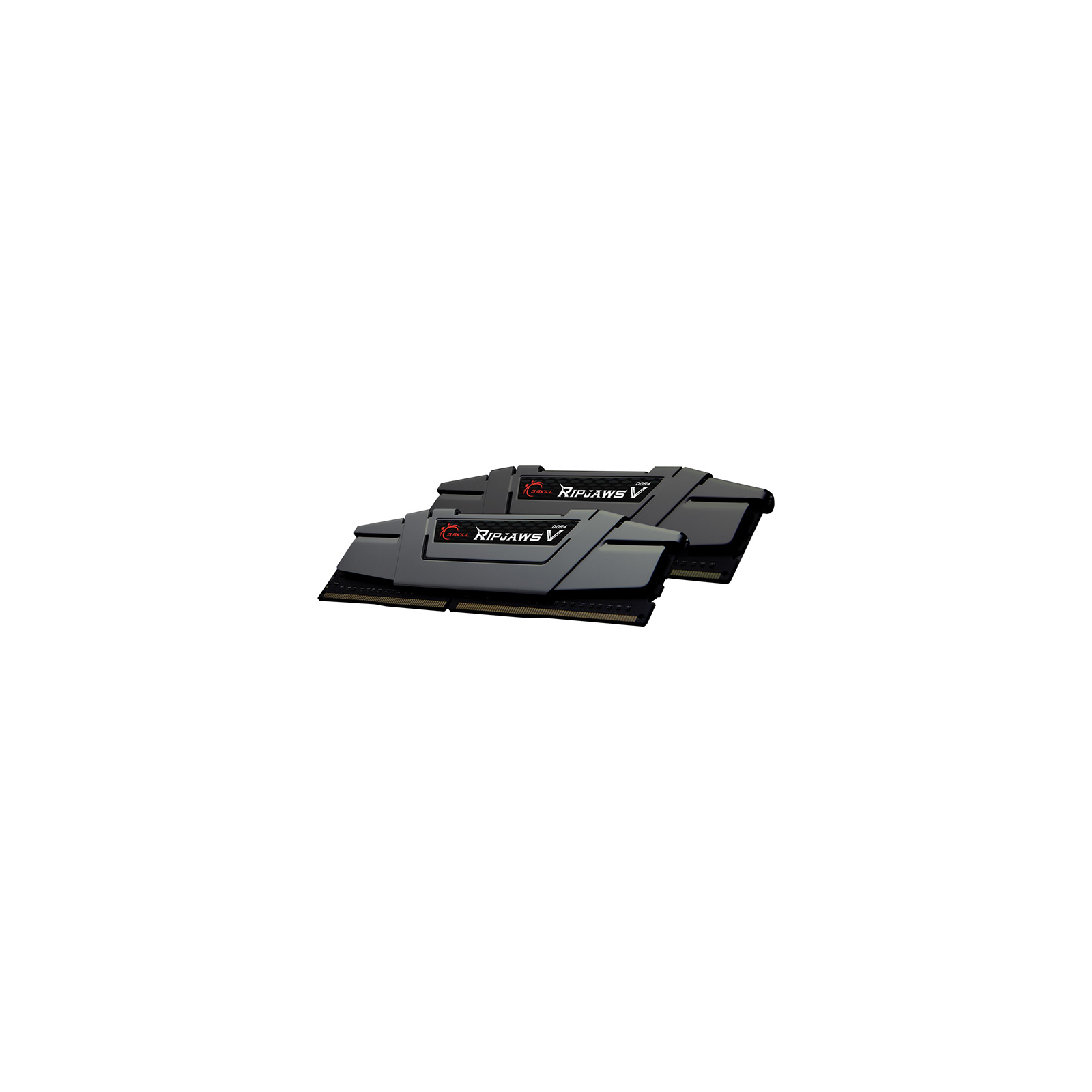 Модуль памяти для компьютера DDR4 8GB (2x4GB) 3200 MHz RIPJAWS V Black G.Skill (F4-3200C16D-8GVKB) изображение 2