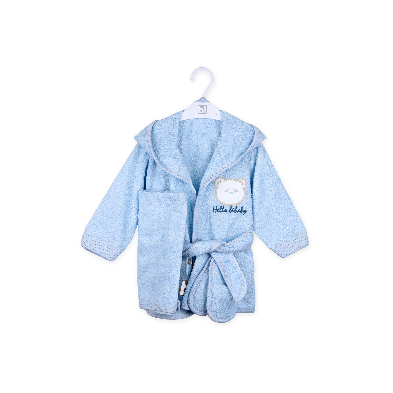 Дитячий халат Bibaby с аксессуарами (66126-86G-blue)