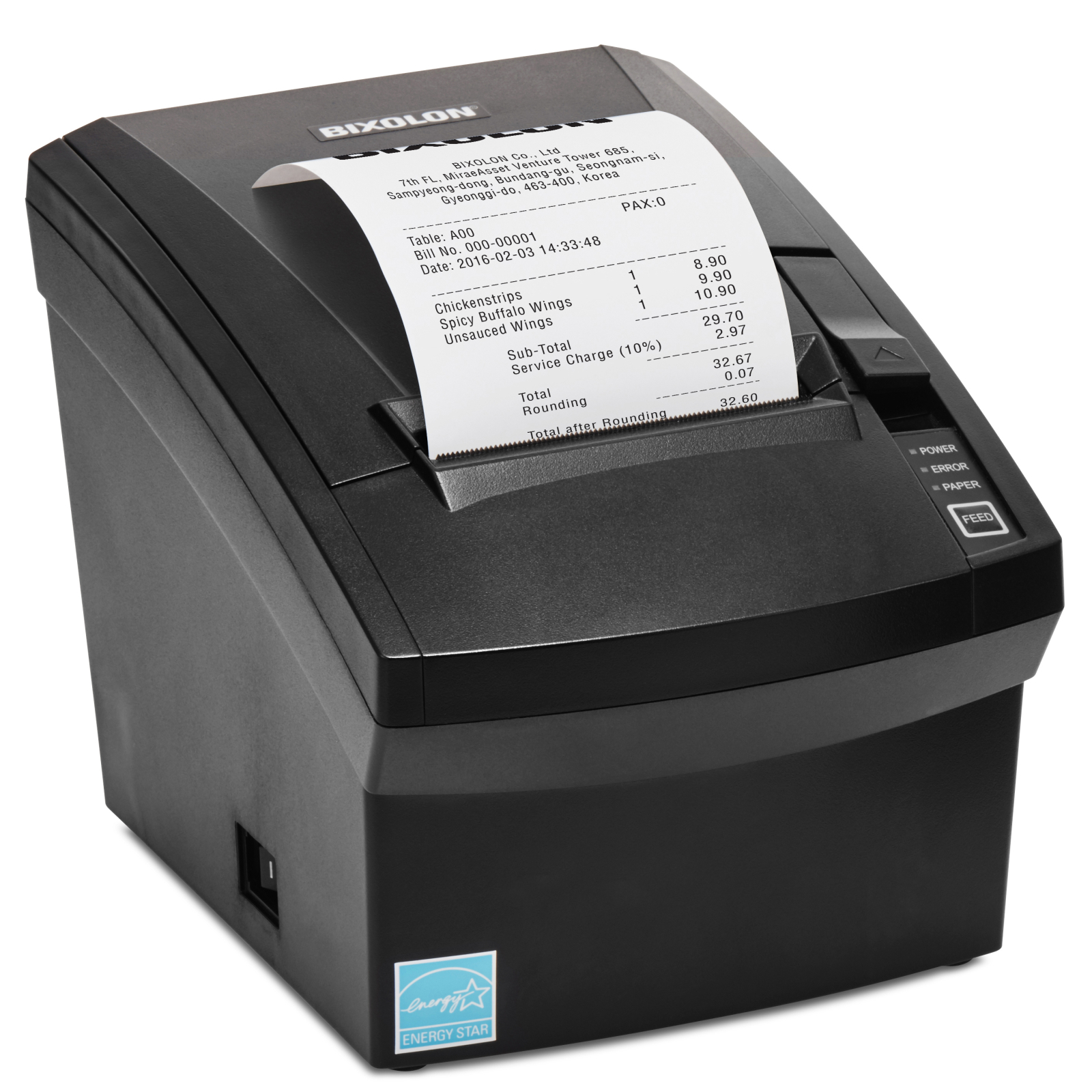 Принтер чеків Bixolon SRP-330II USB, Serial с обрезчиком (12415) зображення 2