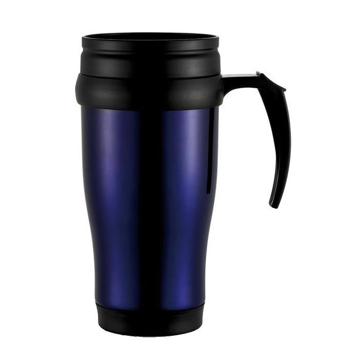 Термокружка Loоoqs Steel синий (P432.135)