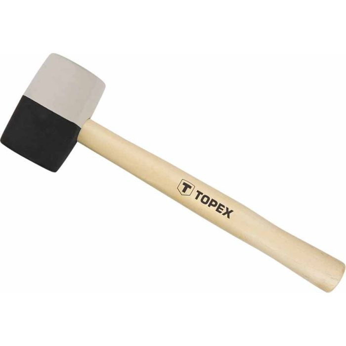 Киянка Topex резиновая O 58 мм, 450 г (02A354) изображение 2