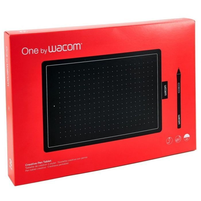 Графический планшет Wacom One by Medium Black (CTL-672-N) изображение 4