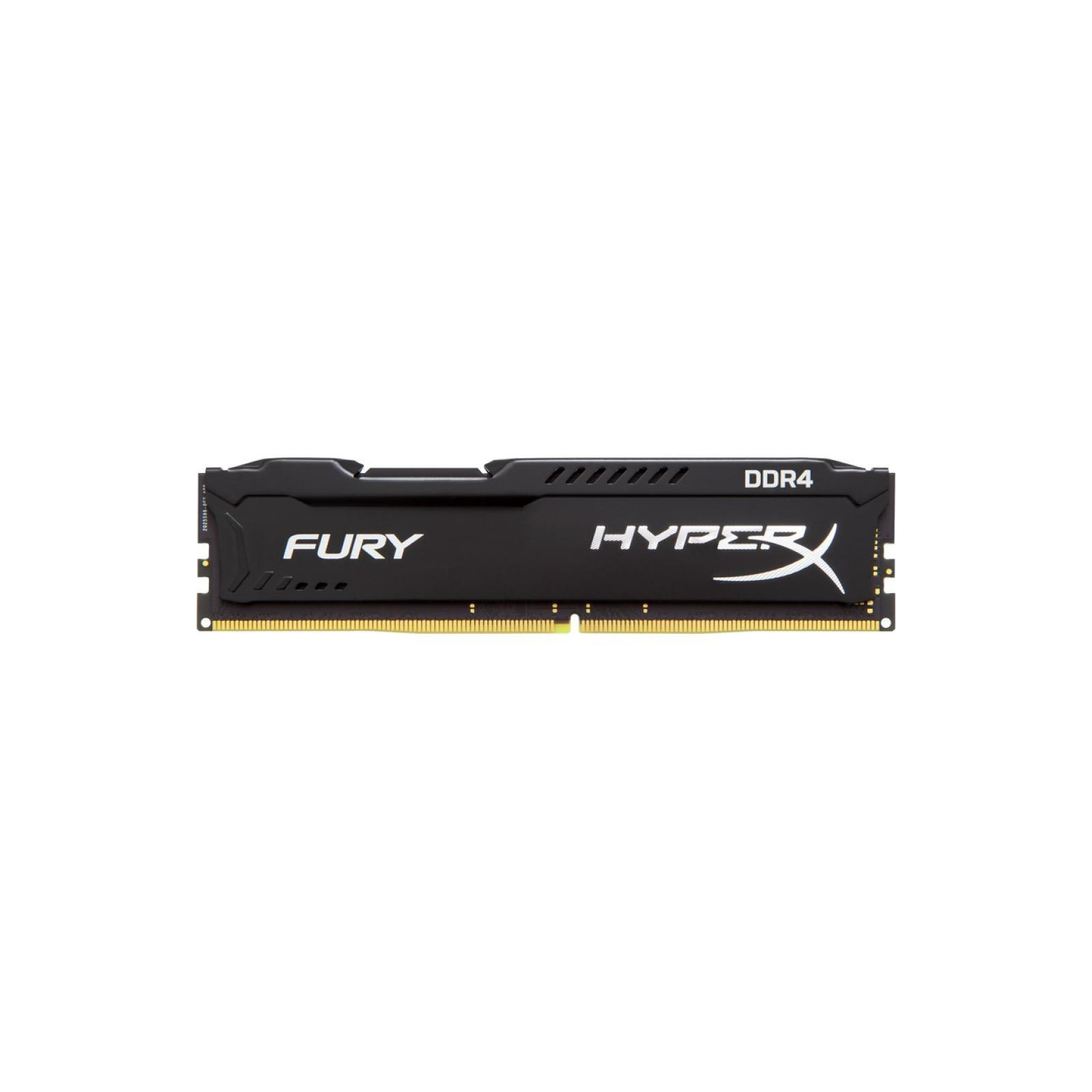 Модуль памяти для компьютера DDR4 8GB 3200 MHz HyperX FURY Black Kingston Fury (ex.HyperX) (HX432C18FB2/8)