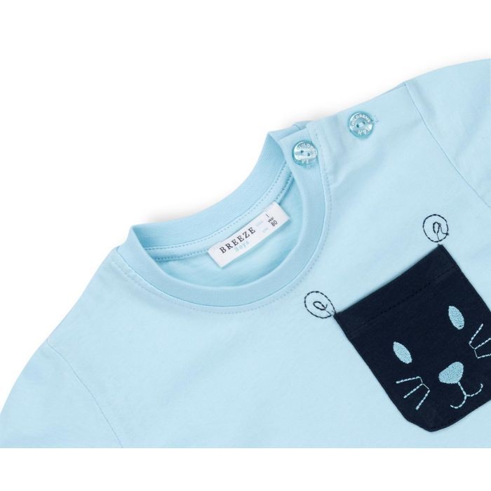 Набір дитячого одягу Breeze з кишеньками (10234-80G-blue) зображення 7