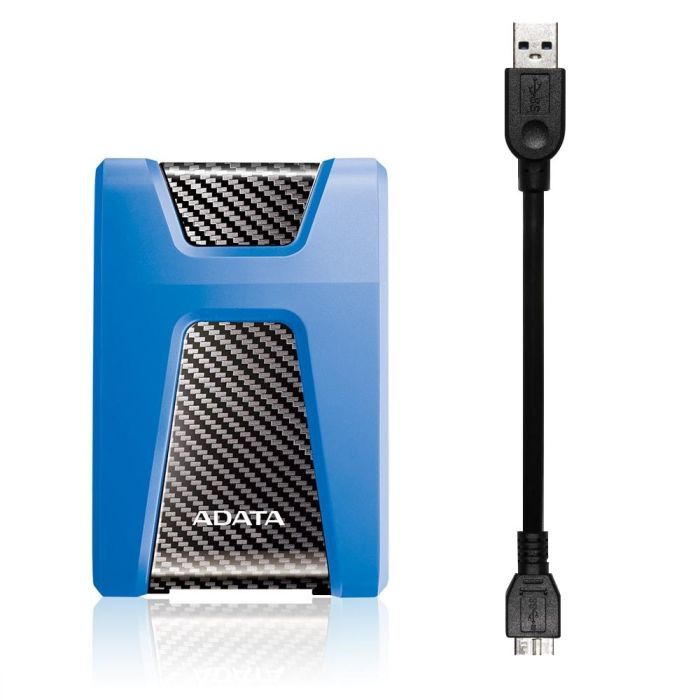 Зовнішній жорсткий диск 2.5" 2TB ADATA (AHD650-2TU31-CRD) зображення 4