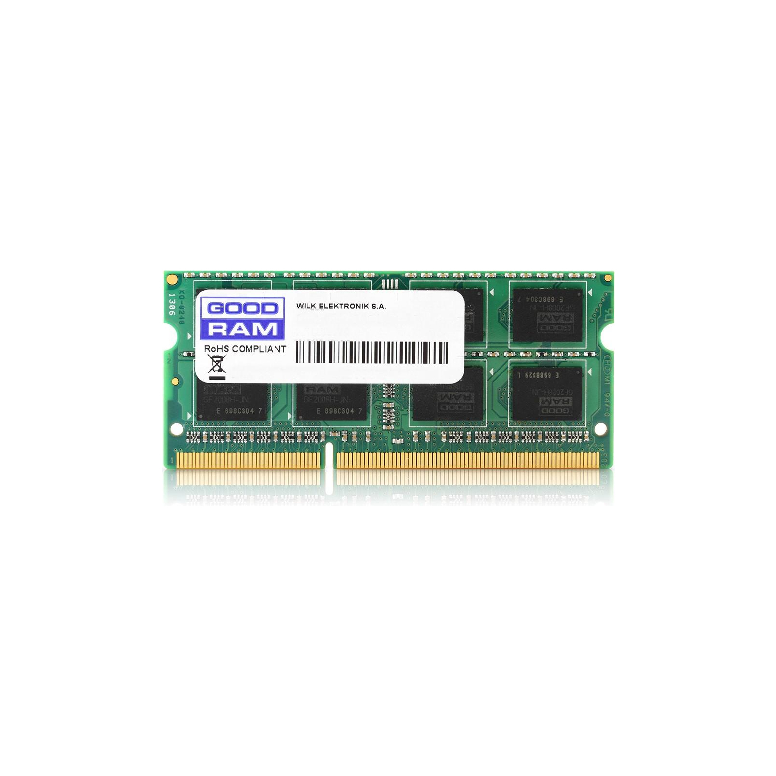 Модуль пам'яті для ноутбука SoDIMM DDR3L 4GB 1600 MHz Goodram (GR1600S3V64L11/4G)
