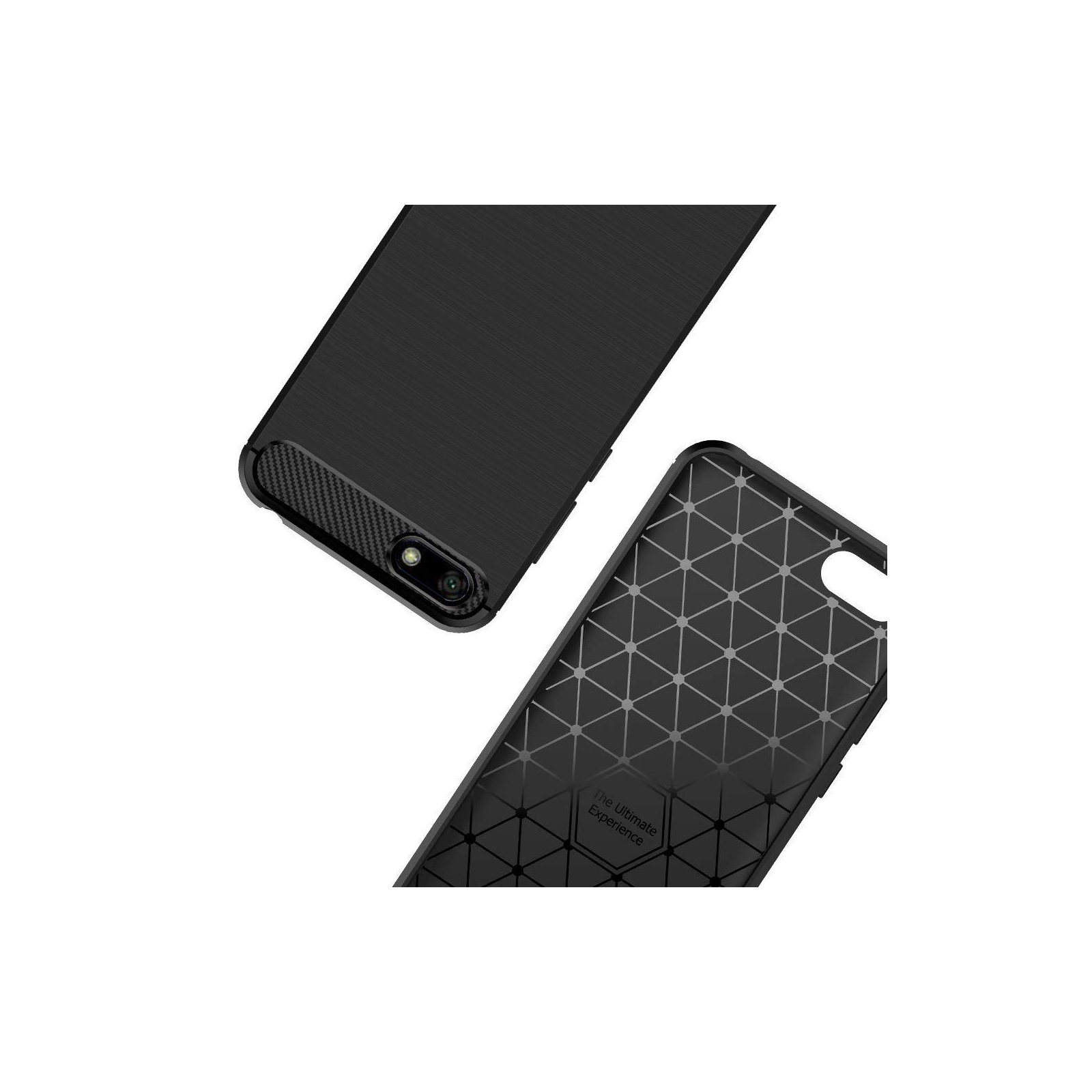 Чехол для мобильного телефона Huawei Y5 2018/Honor 7A Carbon Fiber (Black) Laudtec (LT-HY52018B) изображение 9