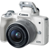 Цифровий фотоапарат Canon EOS M50 15-45 IS STM Kit White (2681C057) зображення 5