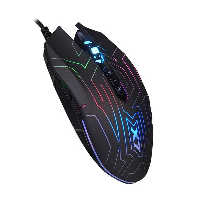 Мышка A4Tech X77 Maze Black изображение 4