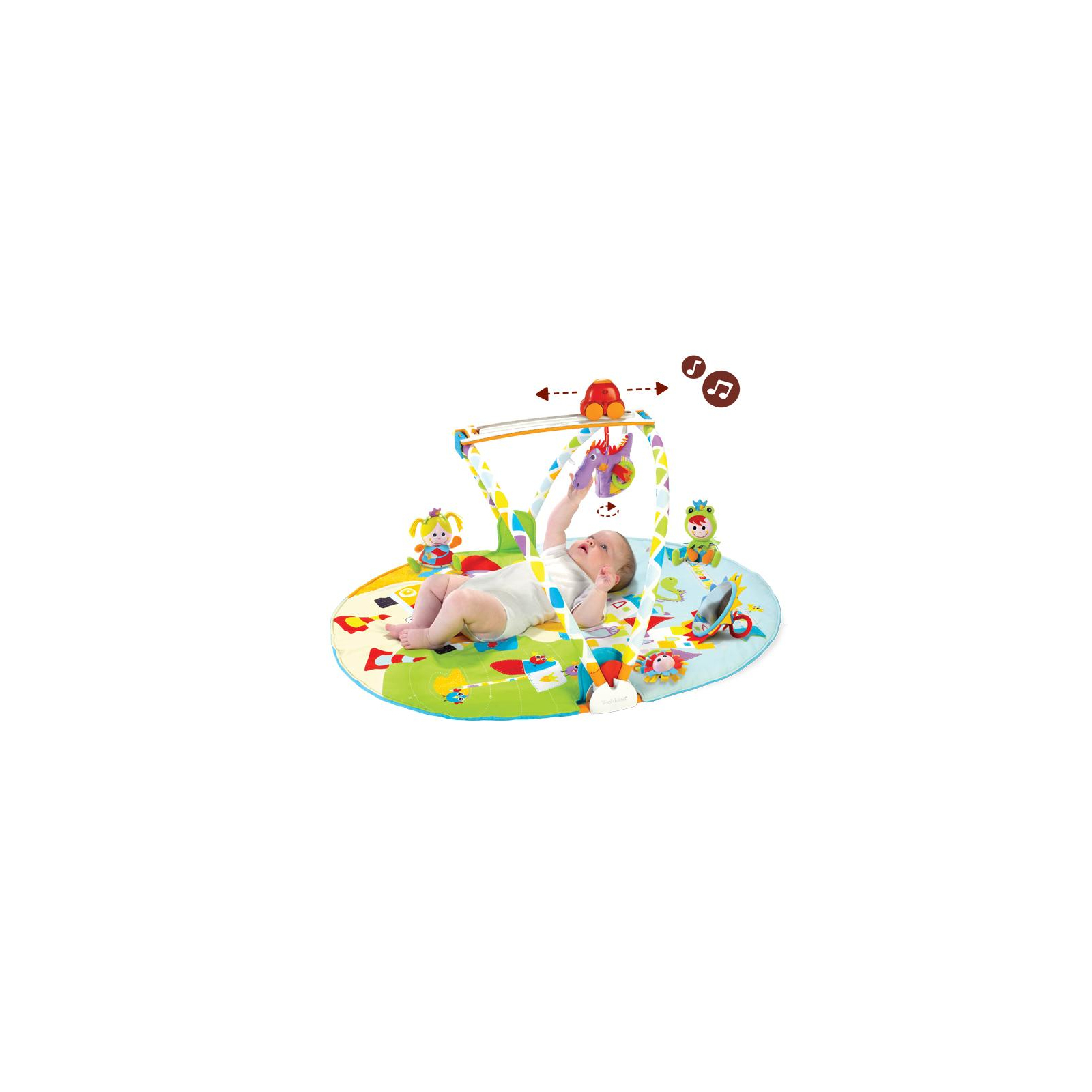 Детский коврик Yookidoo Сказочная страна (25289) изображение 9