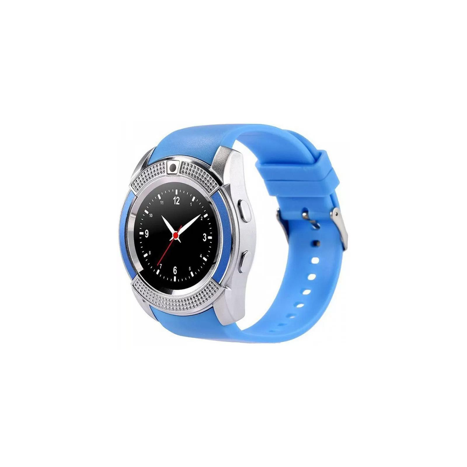 Смарт-часы UWatch V8 Blue (F_54957)