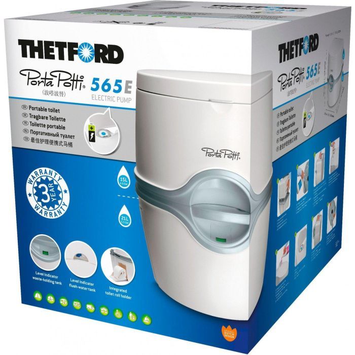 Біотуалет Thetford Porta Potti Excellence белый 565P (8710315024623) зображення 12