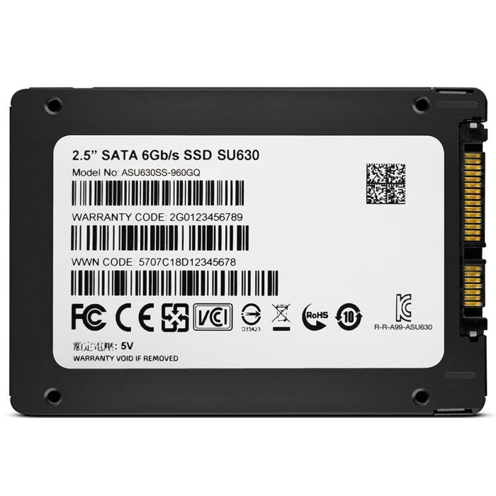 Накопитель SSD 2.5" 960GB ADATA (ASU630SS-960GQ-R) изображение 5