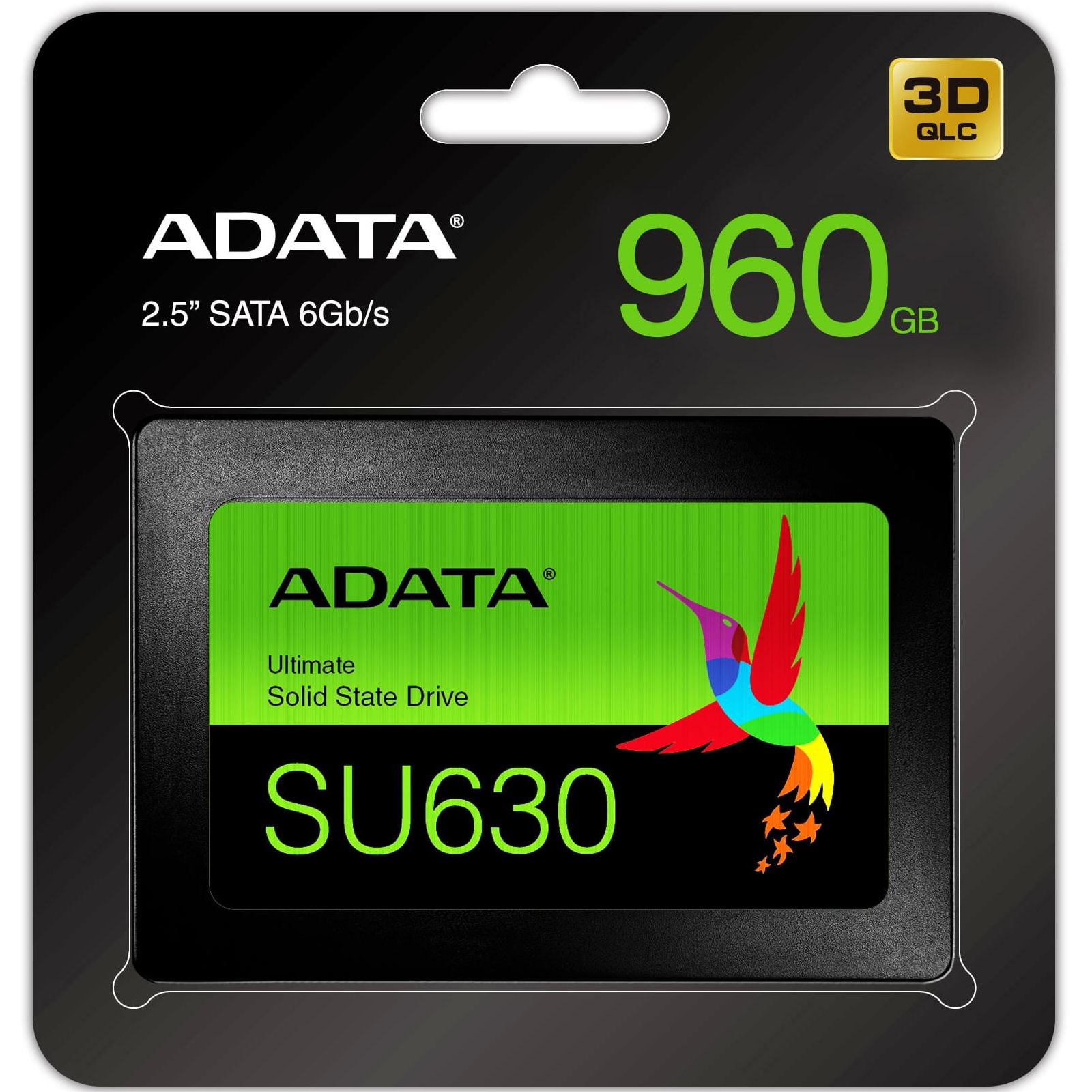 Накопитель SSD 2.5" 960GB ADATA (ASU630SS-960GQ-R) изображение 6