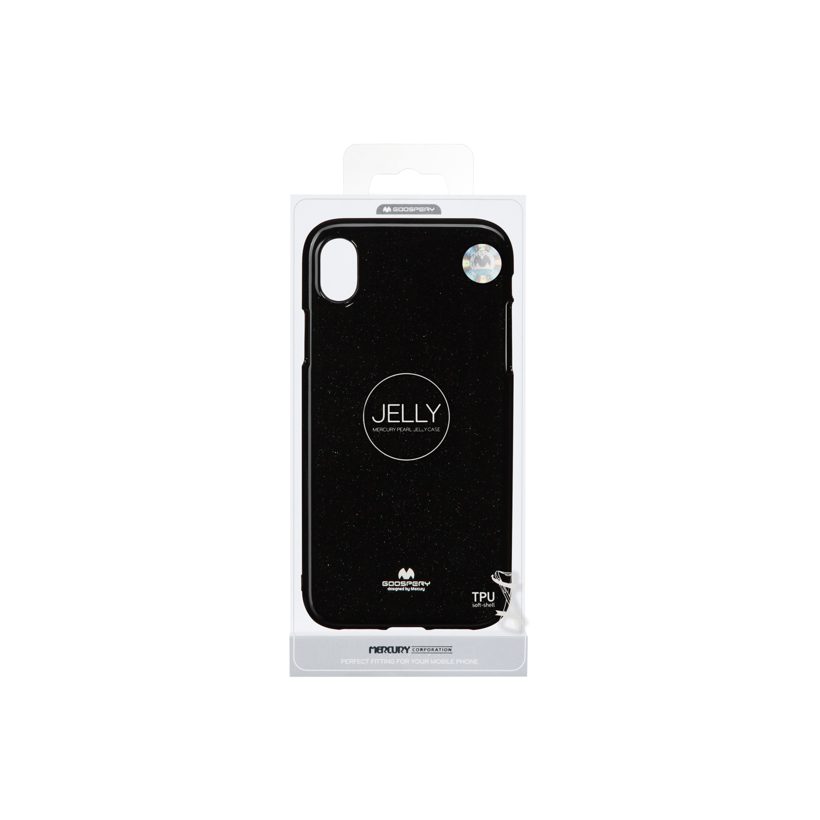 Чехол для мобильного телефона Goospery Apple iPhone XR Pearl Jelly Black (8809621287744) изображение 3