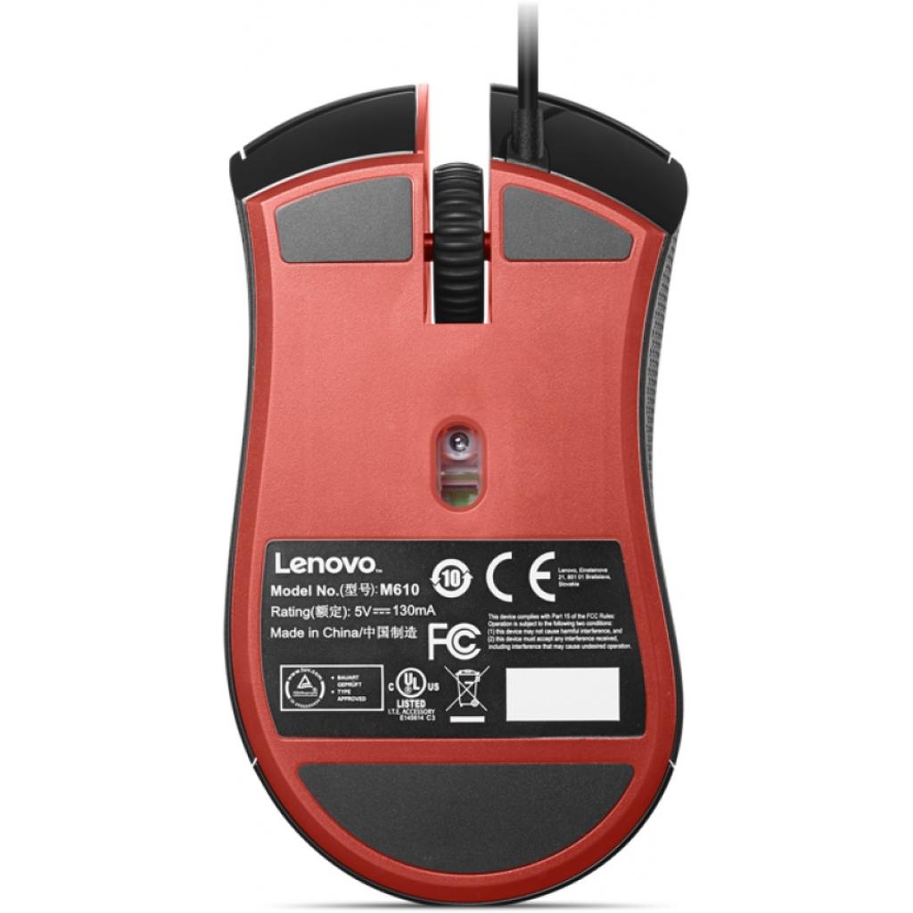 Мышка Lenovo Y USB Black (GX30L02674) изображение 5