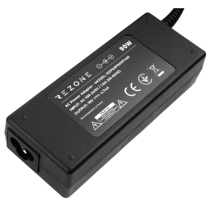 Блок питания к ноутбуку Rezone HP 90W 19V 4.74A 7.4*5.0 (RZPSHP90197450) изображение 3