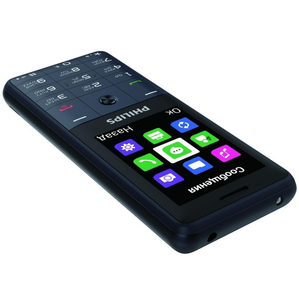 Мобільний телефон Philips Xenium E169 Dark Grey зображення 4
