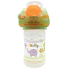 Бутылочка для кормления Baby Team c широким горлом, 250мл 6+ (1002_оранжевый) изображение 2