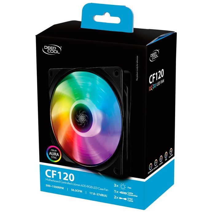 Кулер для корпуса Deepcool CF120 изображение 8