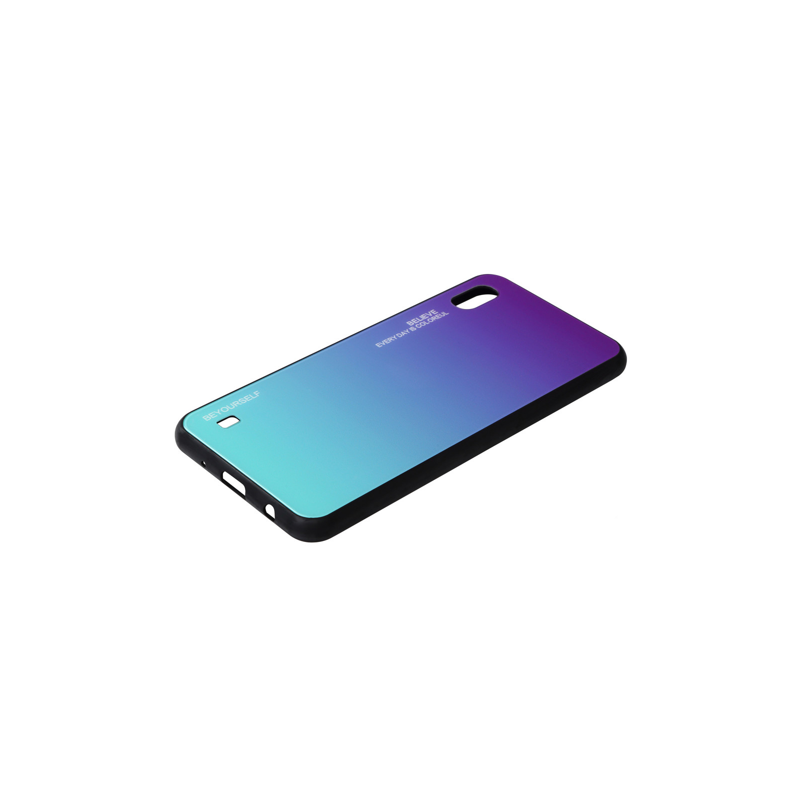 Чохол до мобільного телефона BeCover Gradient Glass Galaxy M20 SM-M205 Purple-Blue (703567) зображення 3