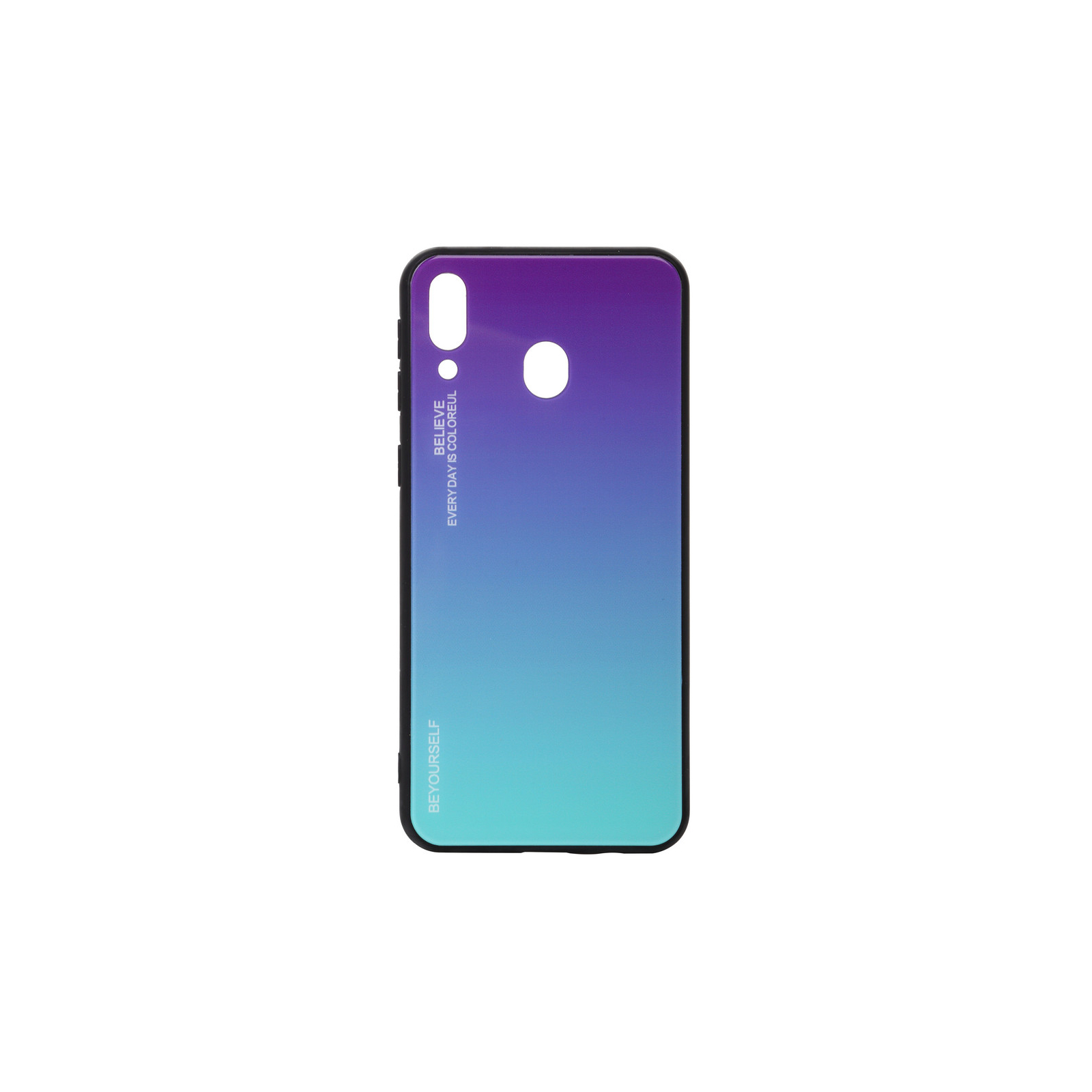Чохол до мобільного телефона BeCover Gradient Glass Galaxy M20 SM-M205 Purple-Blue (703567)