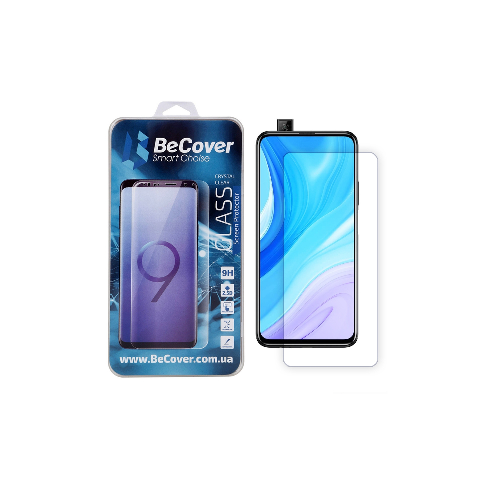 Стекло защитное BeCover Huawei P Smart Pro Crystal Clear Glass (704614)