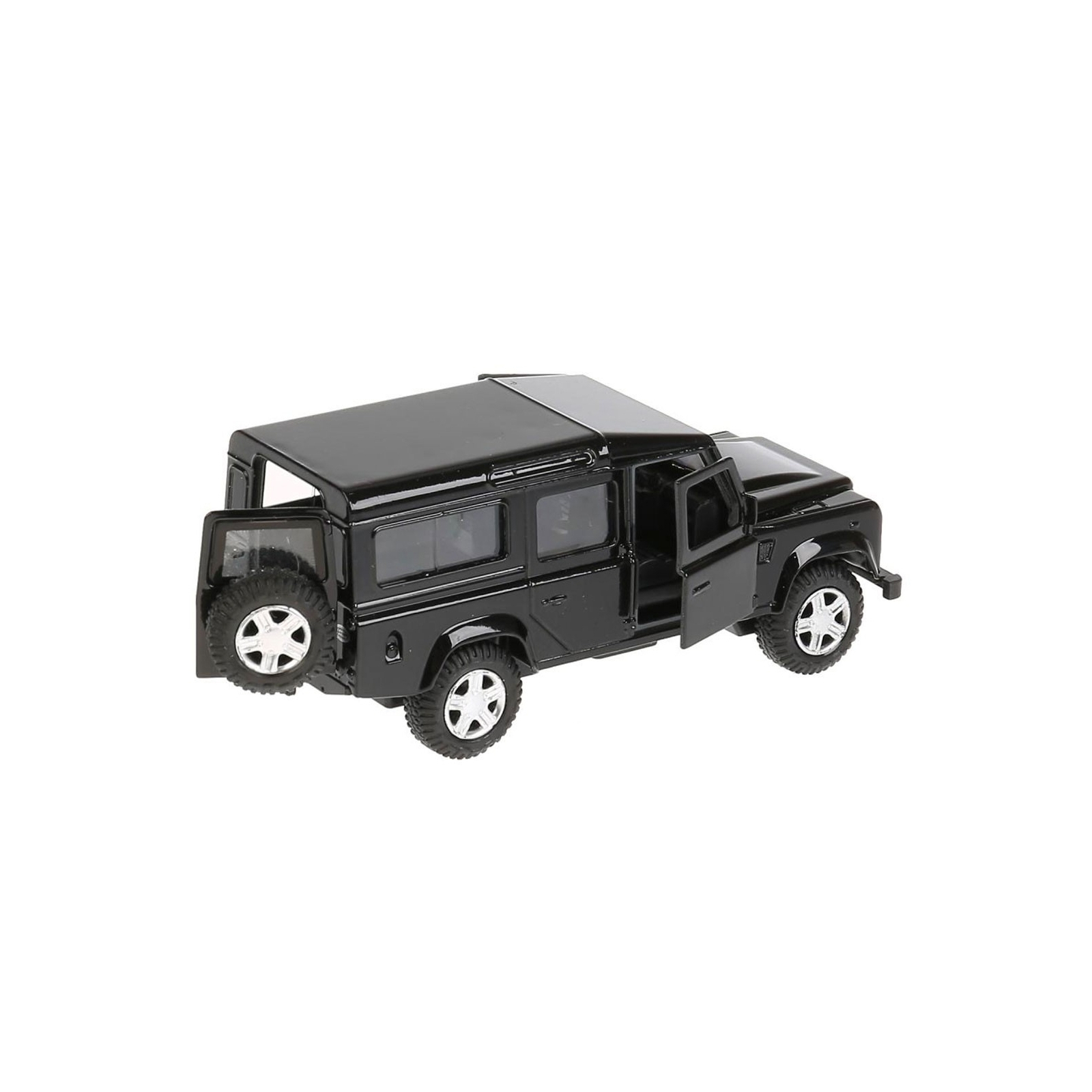 Машина Технопарк Land Rover Defender Черный (1:32) (DEFENDER-BK) изображение 3