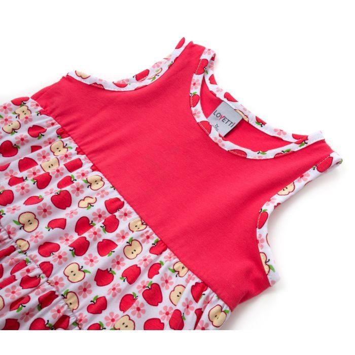 Плаття дитяче Breeze з яблучками (5986-2-92G-coral) зображення 3