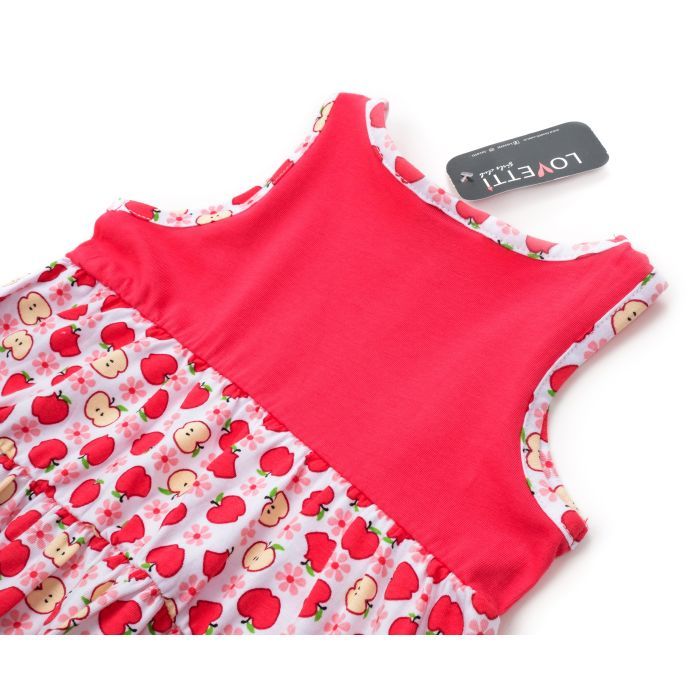 Плаття дитяче Breeze з яблучками (5986-2-92G-coral) зображення 4