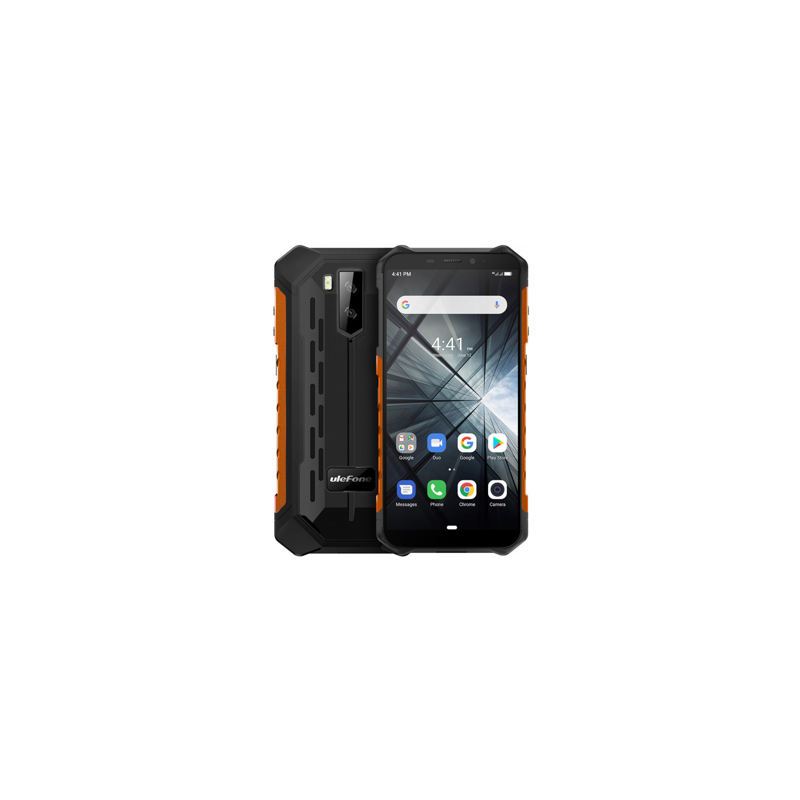 Мобильный телефон Ulefone Armor X5 3/32GB Black Orange (6937748733393)