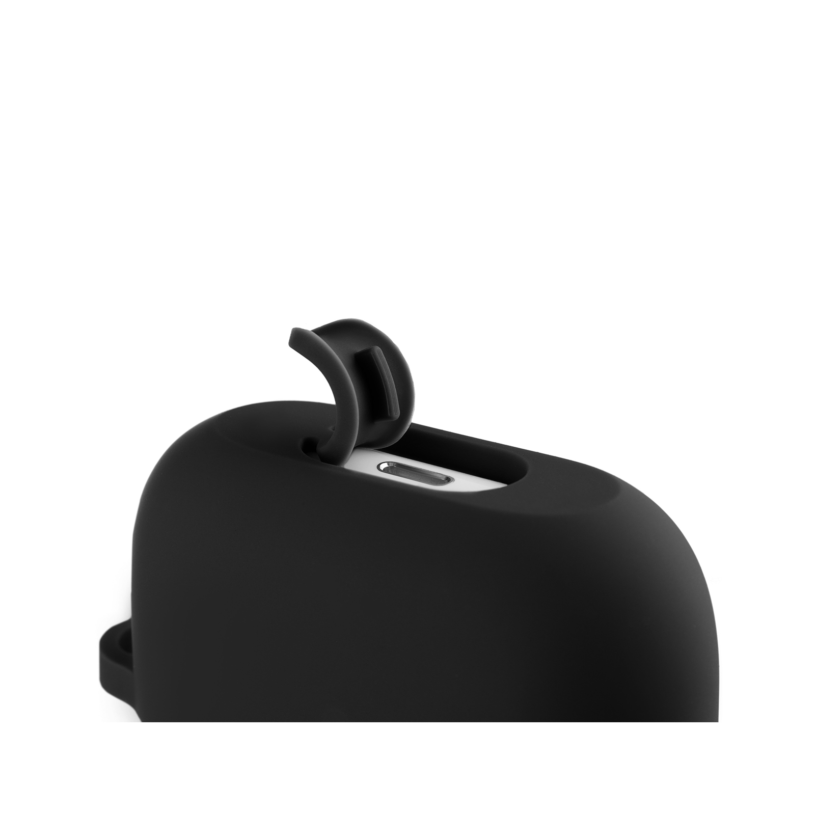 Чохол для навушників 2E для Apple AirPods Pro Pure Color Silicone 2.5 мм Black (2E-PODSPR-IBPCS-2.5-BK) зображення 3