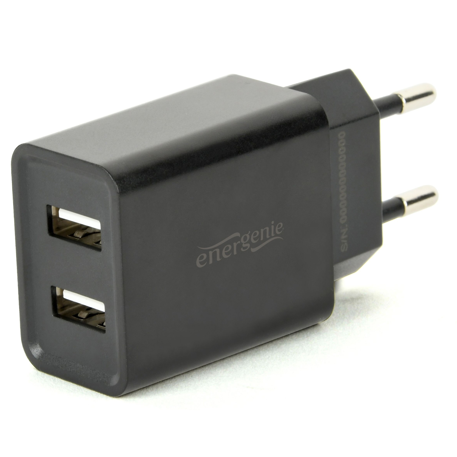 Зарядний пристрій EnerGenie USB 2.1A (EG-U2C2A-03-MX) зображення 2