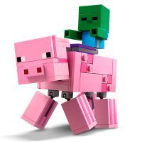 Конструктор LEGO Minecraft Большие фигурки Minecraft, Свинья и Зомби-ребёнок (21157) изображение 3