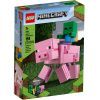 Конструктор LEGO Minecraft Большие фигурки Minecraft, Свинья и Зомби-ребёнок (21157)