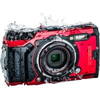 Цифровой фотоаппарат Olympus TG-6 Red (Waterproof - 15m; GPS; 4K; Wi-Fi) (V104210RE000) изображение 6