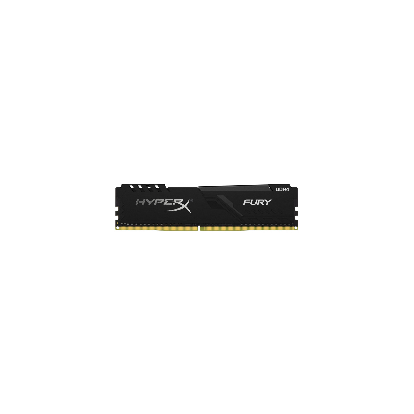 Модуль памяти для компьютера DDR4 16GB 2400 MHz HyperX FURY Black Kingston Fury (ex.HyperX) (HX424C15FB3/16)