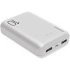 Батарея універсальна MakeFuture 10000 mAh Li-Pol 2*USB White (MPB-101WH) зображення 3