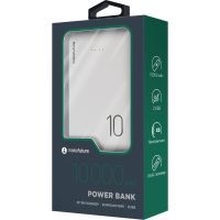 Батарея універсальна MakeFuture 10000 mAh Li-Pol 2*USB White (MPB-101WH) зображення 4