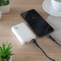 Батарея універсальна MakeFuture 10000 mAh Li-Pol 2*USB White (MPB-101WH) зображення 5