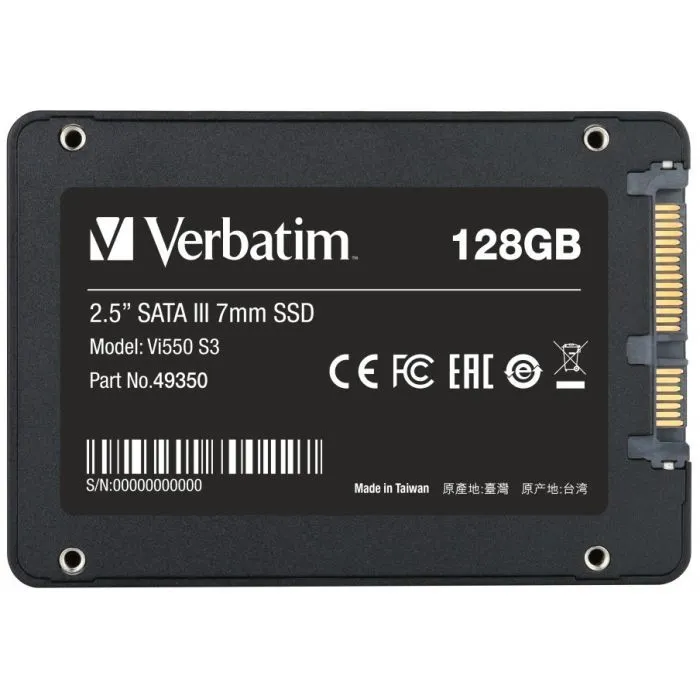 Накопитель SSD 2.5" 128GB Verbatim (49350) изображение 2