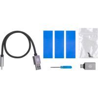 Карман внешний Silver Stone USB 3.1 Gen 2 для SSD NVM Express M.2 SSD (2242/2260/2280) (SST-MS11C) изображение 7