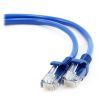 Патч-корд 1м, UTP, cat.5e, LSZH, blue Molex (PCD-01001-0H)