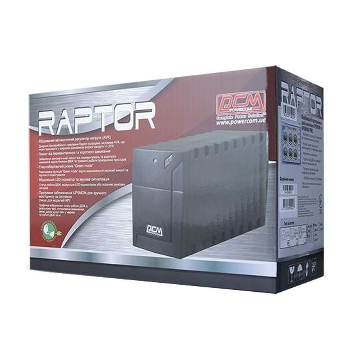 Источник бесперебойного питания Powercom RPT-1000A IEC изображение 5