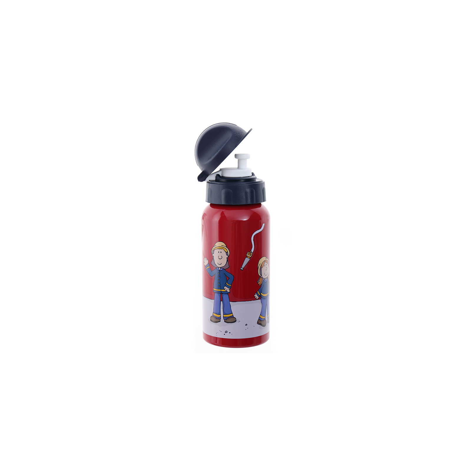 Набір дитячого посуду Sigikid Пляшка для води Frido Firefighter 400 мл (24484SK) зображення 2