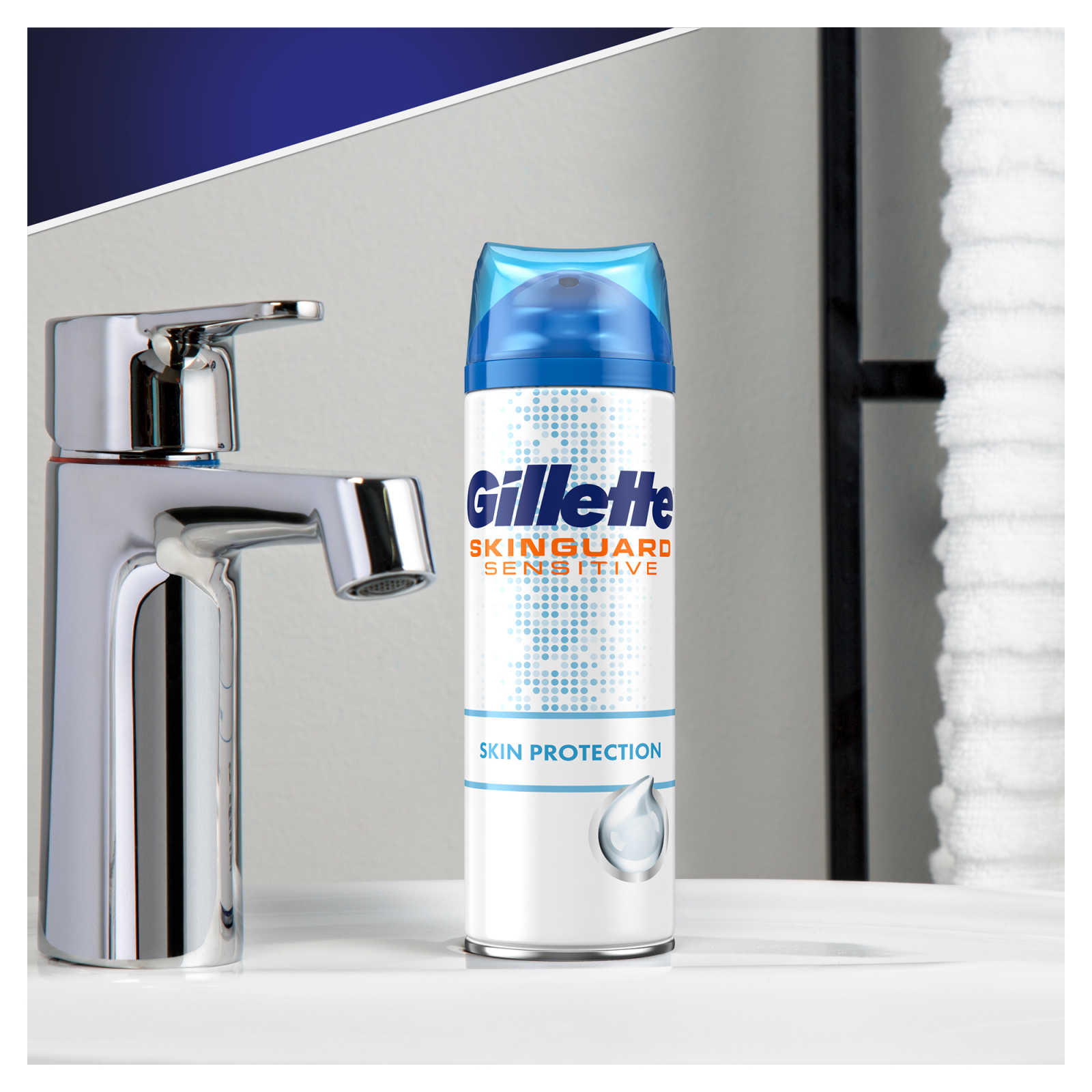 Гель для гоління Gillette Skinguard Sensitive з екстрактом алое Захист шкіри 200 мл (7702018493920) зображення 7