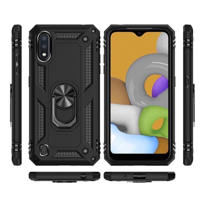 Чохол до мобільного телефона BeCover Military Samsung Galaxy A01 SM-A015 Black (704740) зображення 2