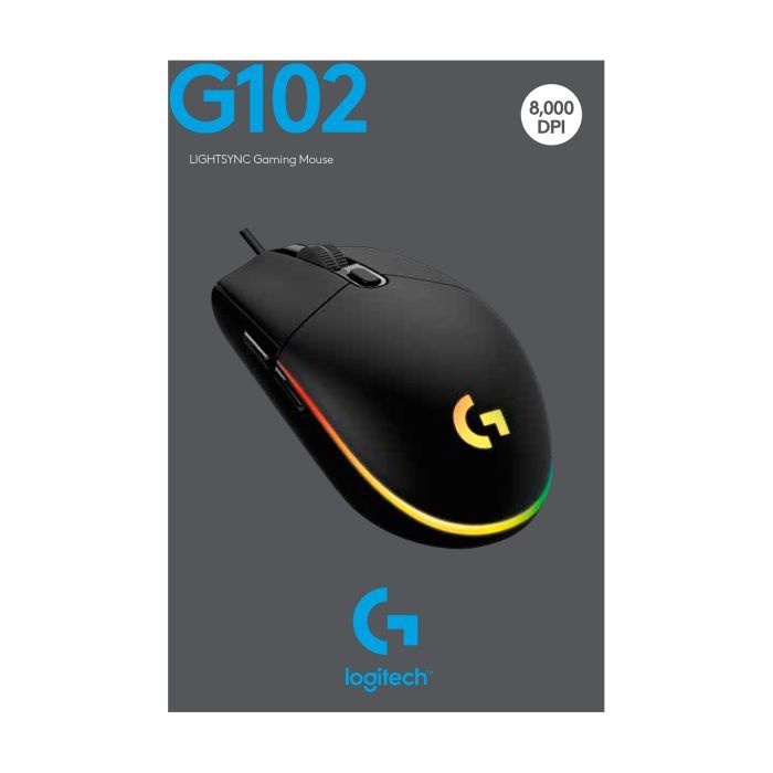 Мышка Logitech G102 Lightsync USB Blue (910-005801) изображение 10
