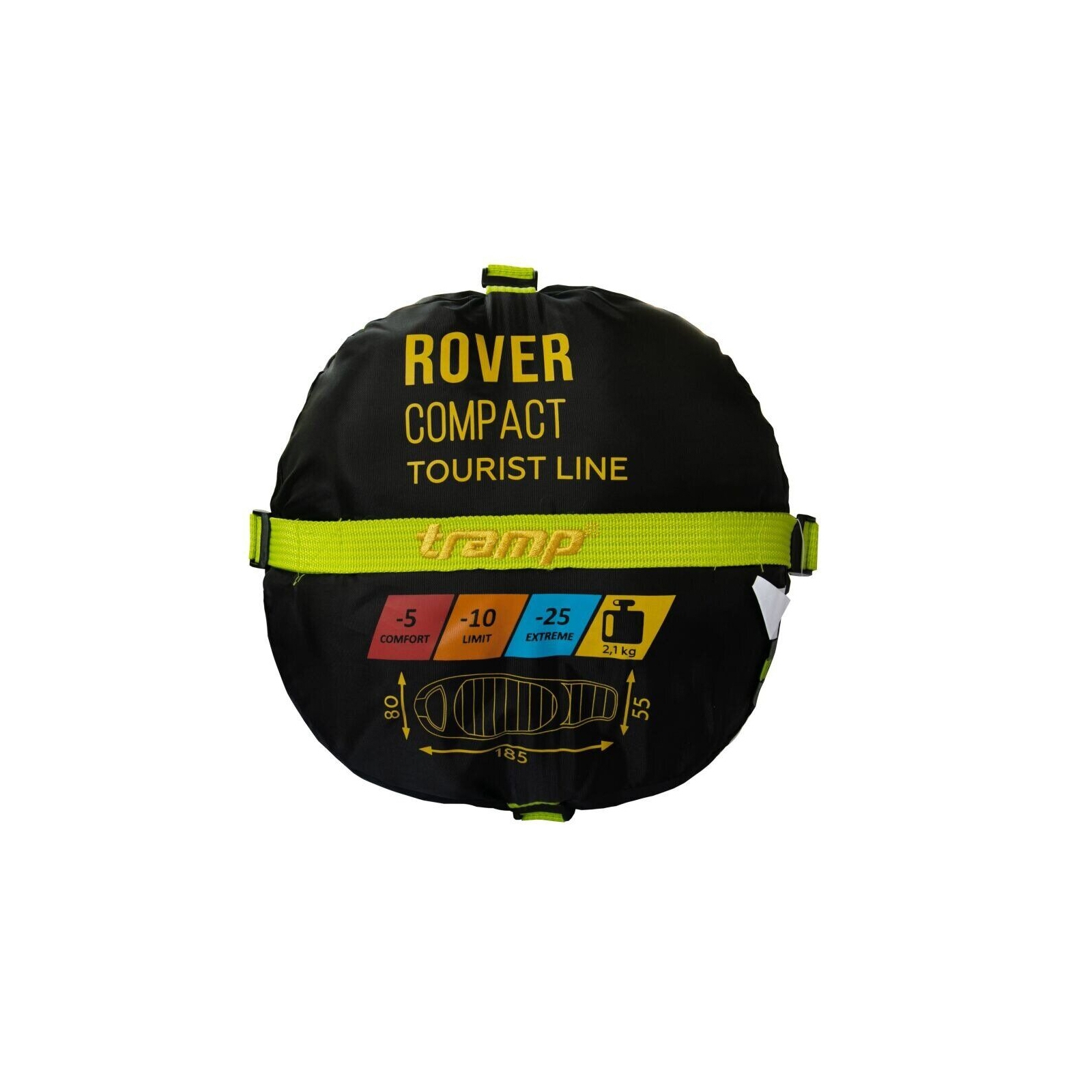 Спальний мішок Tramp Rover Compact Olive/Grey R (UTRS-050C-R) зображення 11