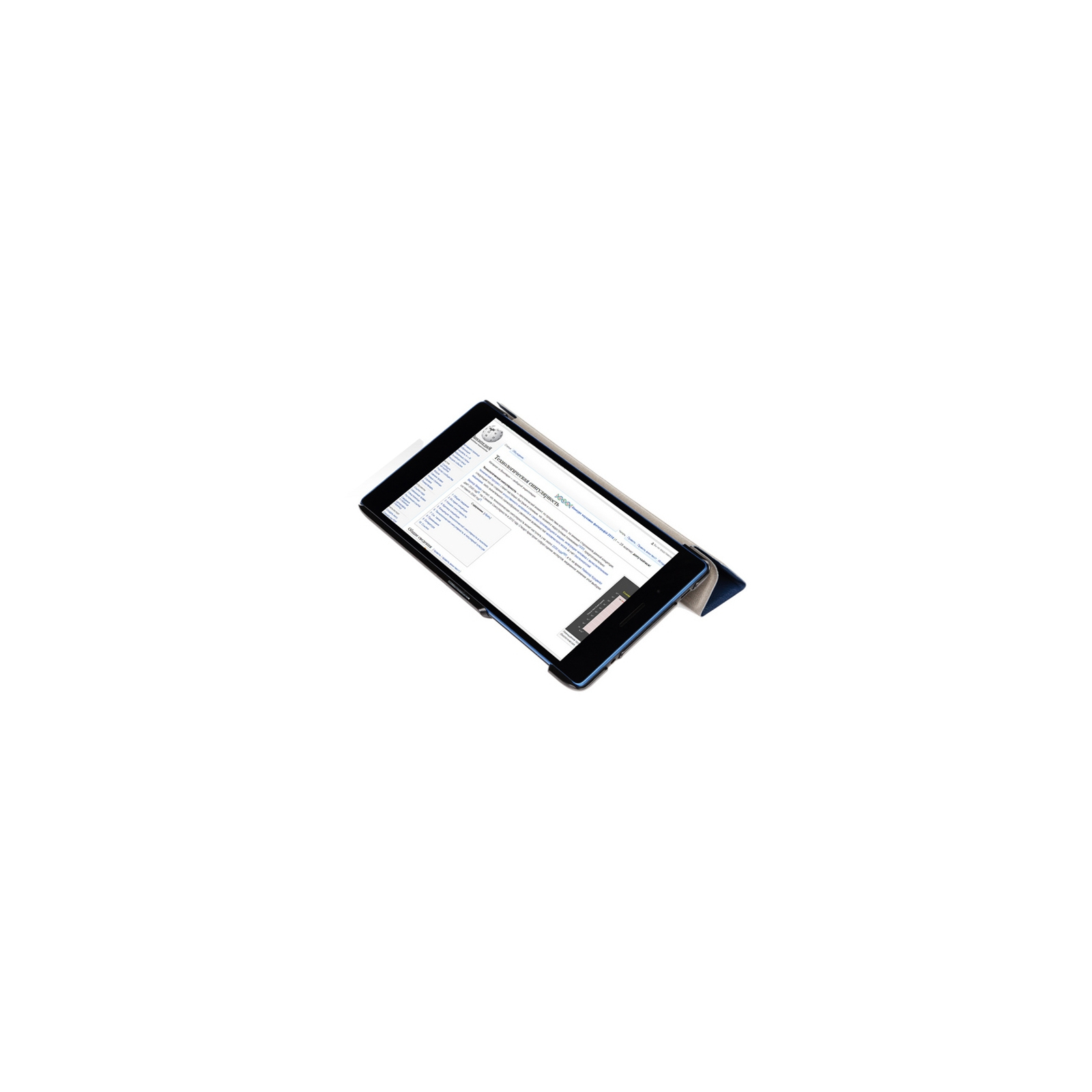 Чехол для планшета BeCover Smart Case Lenovo Tab 3-730X Deep Blue (700952) изображение 4